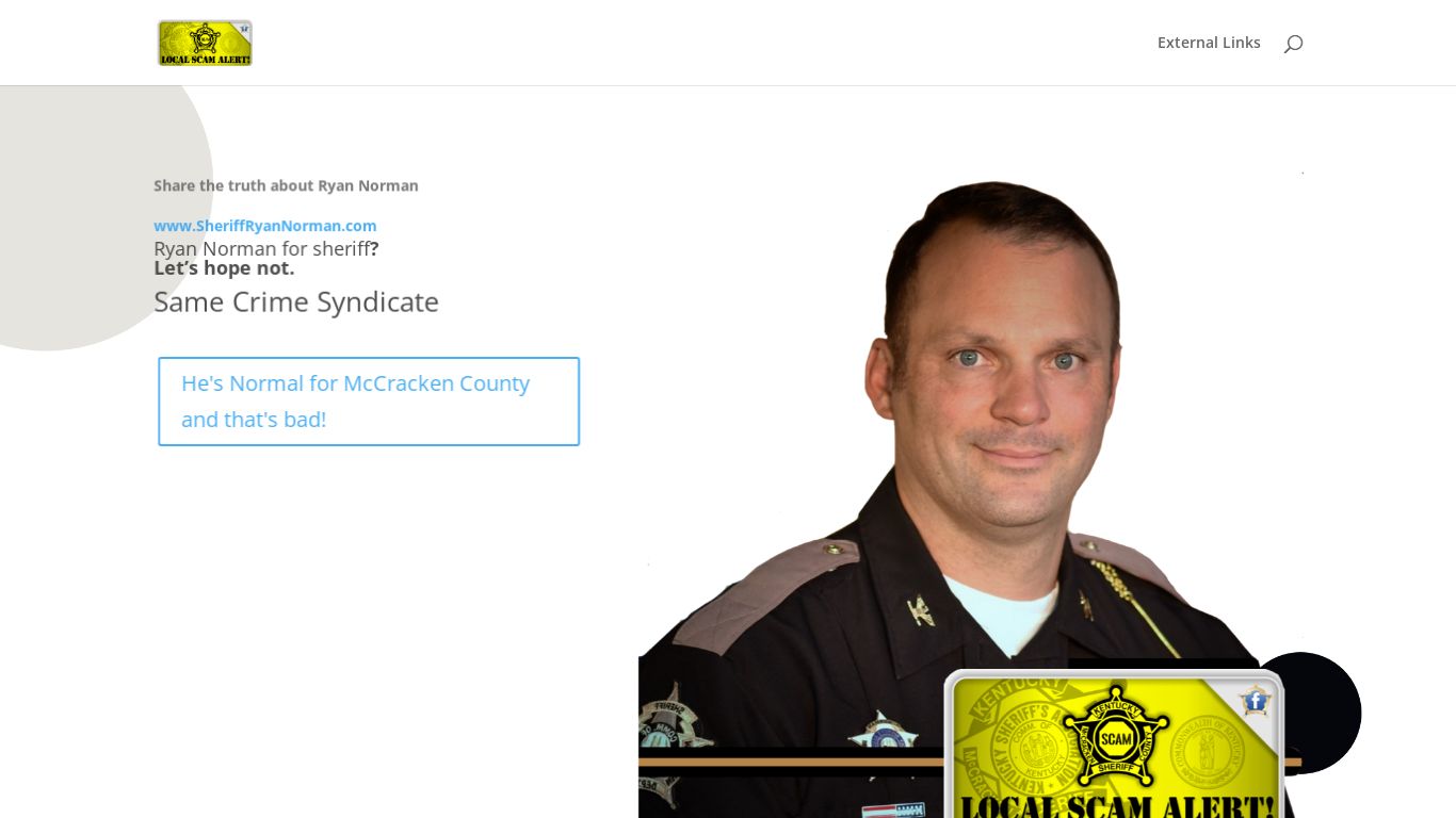 Sheriff Ryan Norman | Sheriff Ryan Norman and the McCracken County ...